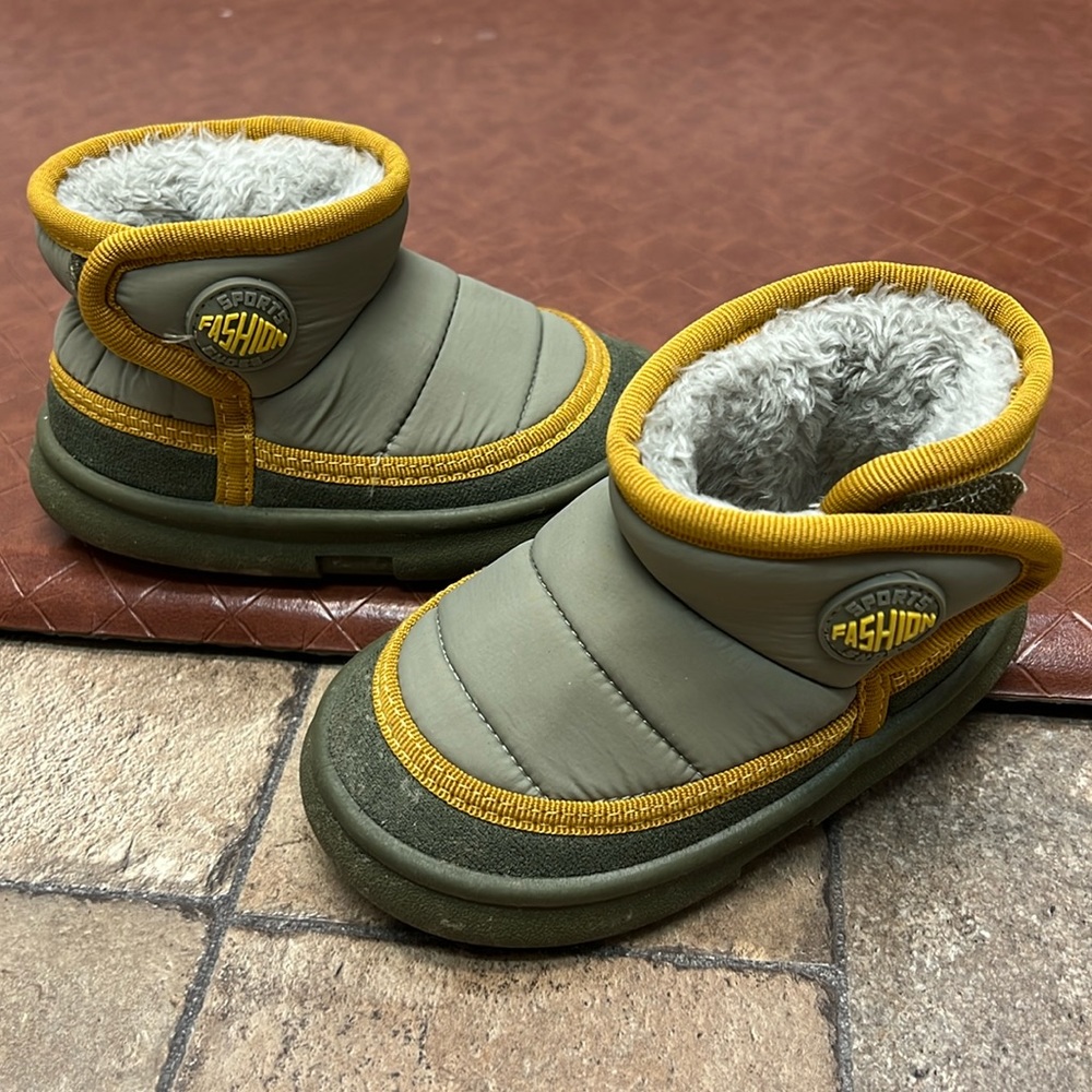 Toddler boys casual snow boots 8T
